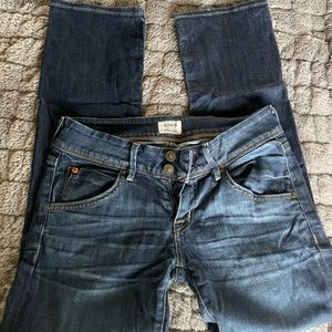 26 and 30 inseam Hudson jeans no filter